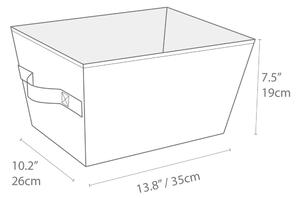 Cestino beige Tap, 26 x 19 cm - Bigso Box of Sweden