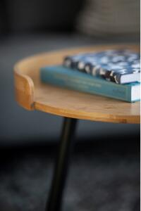 Tavolino rotondo in bambù ø 40 cm Loft - Wenko