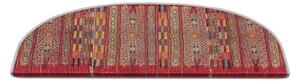 Gradini rossi in set da 16 pezzi 20x65 cm Anatolia - Vitaus
