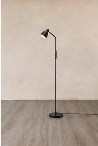 Lampada da terra nera opaca con paralume in metallo (altezza 143 cm) Story - Markslöjd
