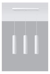 Lampada da soffitto bianca 3 Castro - Nice Lamps