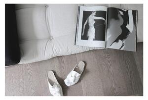 Materasso futon bianco e grigio 70x200 cm Wrap Natural/Dark Grey - Karup Design