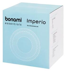 Set di 6 pezzi di piatti in porcellana bianca Imperio - Bonami Essentials