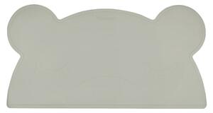 Tovaglietta in silicone grigio Orso, 48 x 25 cm - Kindsgut