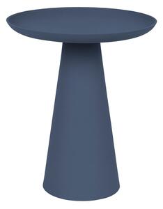 Tavolino in alluminio blu , ø 34,5 cm Ringar - White Label
