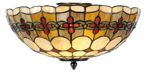Clayre&Eef Nury - lampada da soffitto in stile Tiffany