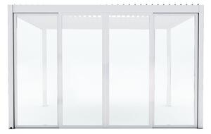 Laterale scorrevole con vetro per pergola bioclimatica 4 m