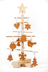 Albero di Natale in legno, altezza 45 cm - Nature Home