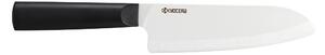 Kyocera - Coltello lama ceramica INNOVATIONWHITE� - Santoku - 16 cm - TK-160 WH-B Multiuso Maniglia soft-touch
