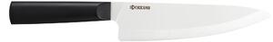 Kyocera - Coltello lama ceramica INNOVATIONWHITE� - Coltello chef - 18 cm - TK-180 WH-BK Maniglia soft-touch
