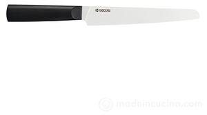 Kyocera - Coltello lama ceramica INNOVATIONWHITE� - Pane - 18 cm - TK-181 WH-BK Maniglia soft-touch