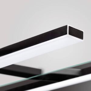 Ebir Luce per specchio a LED Esther 2, nero opaco, 50 cm