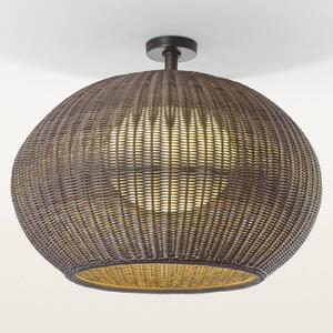 Bover Garota PF/02 plafoniera da esterni marrone