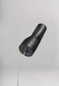 Dispenser di sapone in silicone nero 150 ml Splash - Zone