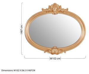 Specchio da parete 102x87 cm Giselle - Premier Housewares