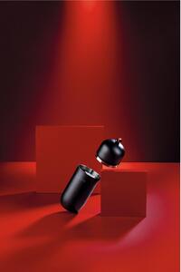 Shaker per cocktail POP ART Dimensioni � 9 cm � H 23 cm dotato di un filtro interno per versare il cocktail in modo fluido nero