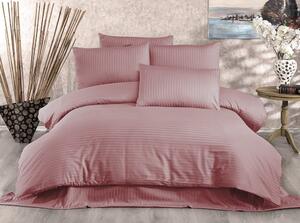 Biancheria da letto singola in cotone sateen rosa 140x200 cm Lilyum - Mijolnir