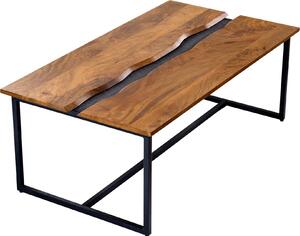 Tavolino da salotto 110 cm in legno, design moderno per il soggiorno – ACQUISTA ORA
