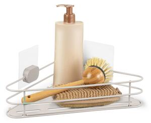 Mensola angolare in metallo beige autoportante per il bagno Grena - Compactor