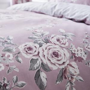 Biancheria da letto viola chiaro Rose, 200 x 200 cm Canterbury - Catherine Lansfield