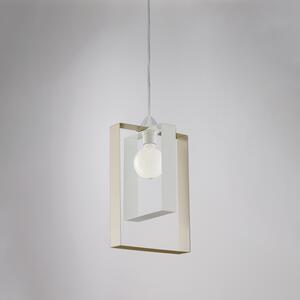 BeLight Duplo sospensione 1 luce Bianco/tortora