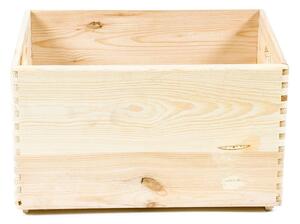Scatola in legno di pino Custom, 40 x 30 x 23 cm - Compactor