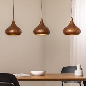 Lampada a sospensione Muba Opviq, dimmerabile, Bronzo / Ottone antico, Soggiorno / Sala da pranzo, Metallo, Lampada a sospensione