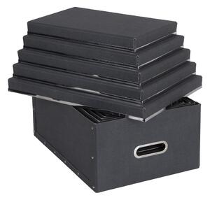 Scatole portaoggetti con coperchio in set da 5 Joachim - Bigso Box of Sweden