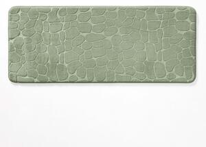 Tappetino da bagno verde 50x120 cm Ricochet - douceur d'intérieur