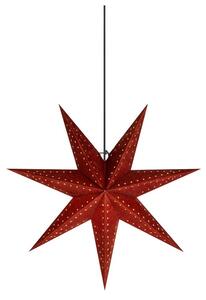 Decorazione luminosa rossa con motivo natalizio ø 45 cm Embla - Markslöjd