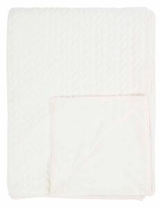 Coperta bianca Sommar, 130 x 170 cm - Tiseco Home Studio