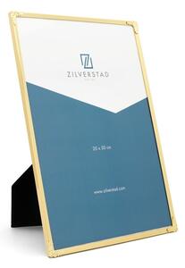 Cornice da appoggio/parete in metallo color oro 21x31 cm Decora - Zilverstad