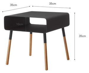 Tavolino nero, altezza 35 cm Plain - YAMAZAKI
