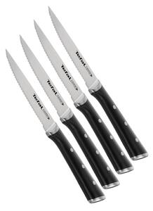 Set di coltelli da bistecca in acciaio inox 4 pezzi Ice Force - Tefal
