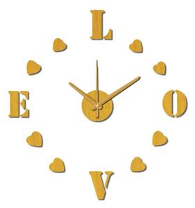 Orologio da parete Love, ⌀ 60 cm - Mauro Ferretti