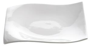 Piatto da dessert in porcellana bianca Motion, 18 x 18 cm - Maxwell & Williams