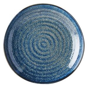 Piatto in ceramica blu, ø 23 cm Indigo - MIJ