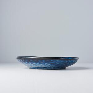 Piatto in ceramica blu, ø 23 cm Indigo - MIJ