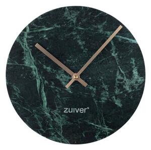 Orologio da parete a tempo in marmo verde - Zuiver