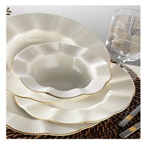 Set di piatti in porcellana da 24 pezzi Kutahya Waves - Kütahya Porselen