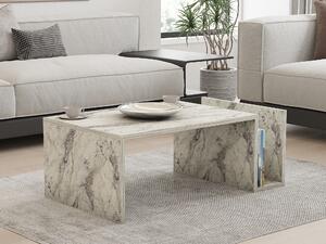 Skye Decor, Memo - Freesia Marble, Tavolini, Freesia Marble, 86,8 x 32,4 x 50 cm