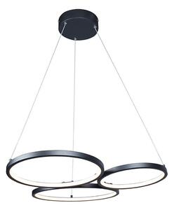 Rabalux 72297 - Lampadario LED a sospensione con filo FORMAND LED/38W/230V nero