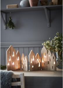 Decorazione luminosa con motivo natalizio in colore naturale View - Markslöjd
