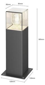 Lucande - Keke Lampada da Giardino H30 Antracite