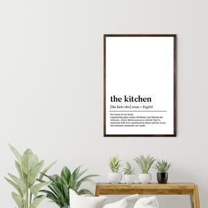 Poster in cornice 50x70 cm Kitchen - Wallity