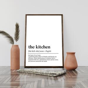 Poster in cornice 50x70 cm Kitchen - Wallity