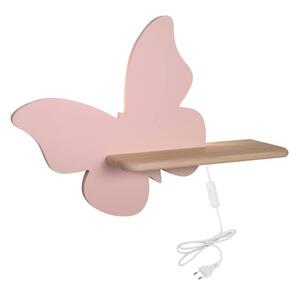 Apparecchio rosa per bambini Butterfly - Candellux Lighting