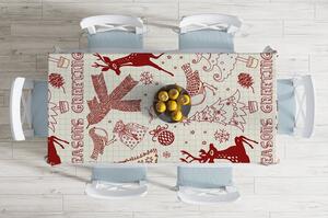 Tovaglia natalizia in cotone Winter Season, 140 x 180 cm - Minimalist Cushion Covers