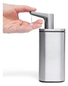 Dispenser di sapone in acciaio inox argento 473 ml - simplehuman