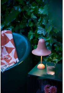 Verpan - Pantop Lampada da Tavolo Portatile Opaco Terracotta